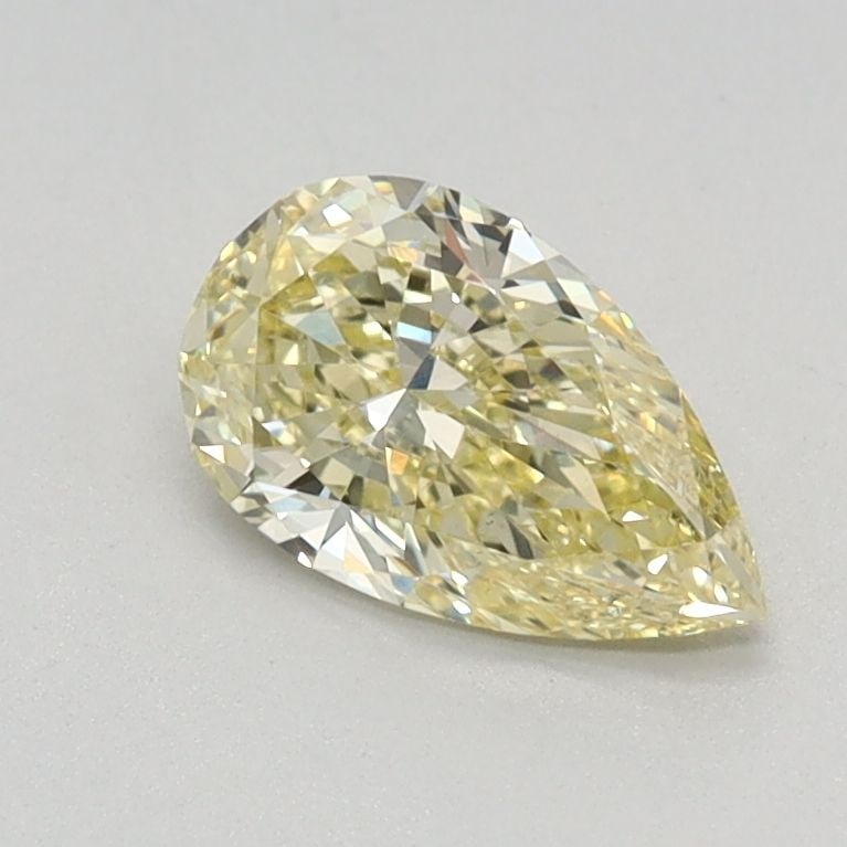 Loose Diamond - PEAR 0.59ct Fancy Intense Yellow VS1: Loose Diamond - PEAR 0.59ct Fancy Intense Yellow VS1 Source: This is a real non-mined Diamond that has been grown in a lab Shape: PEAR Carats: 0.59 Color: Fancy Intense Yellow Certification: IGI Video