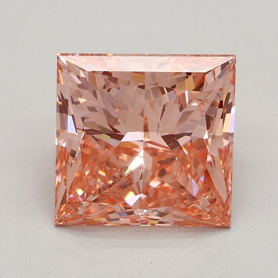 Loose Diamond - PRINCESS 1.98ct Fancy Intense Pink SI1: Loose Diamond - PRINCESS 1.98ct Fancy Intense Pink SI1 Source: This is a real non-mined Diamond that has been grown in a lab Shape: PRINCESS Carats: 1.98 Color: Fancy Intense Pink Certification: IGI V
