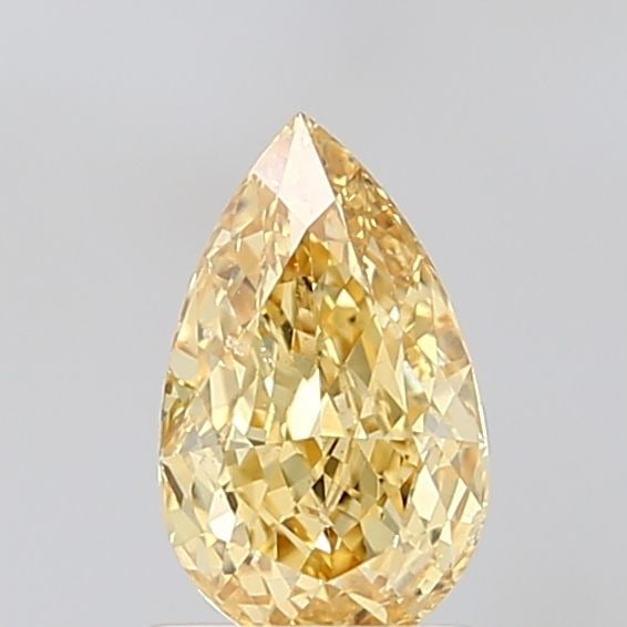 Loose Diamond - PEAR 1.0ct Fancy Intense Yellow SI1: Loose Diamond - PEAR 1.0ct Fancy Intense Yellow SI1 Source: This is a real non-mined Diamond that has been grown in a lab Shape: PEAR Carats: 1.0 Color: Fancy Intense Yellow Certification: IGI Video: