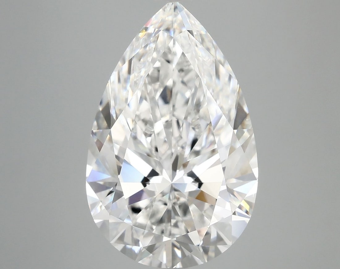 Loose Diamond - PEAR 7.02ct E VVS2: Loose Diamond - PEAR 7.02ct E VVS2 Source: This is a real non-mined Diamond that has been grown in a lab Shape: PEAR Carats: 7.02 Color: E Clarity: VVS2 Certification: IGI Video: