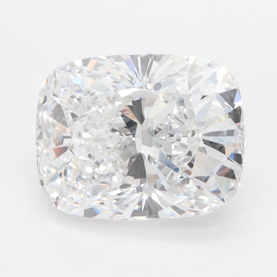 Loose Diamond - CUSHION MODIFIED 3.03ct D IF: Loose Diamond - CUSHION MODIFIED 3.03ct D IF Source: This is a real non-mined Diamond that has been grown in a lab Shape: CUSHION MODIFIED Carats: 3.03 Color: D Clarity: IF Certification: IGI Video: