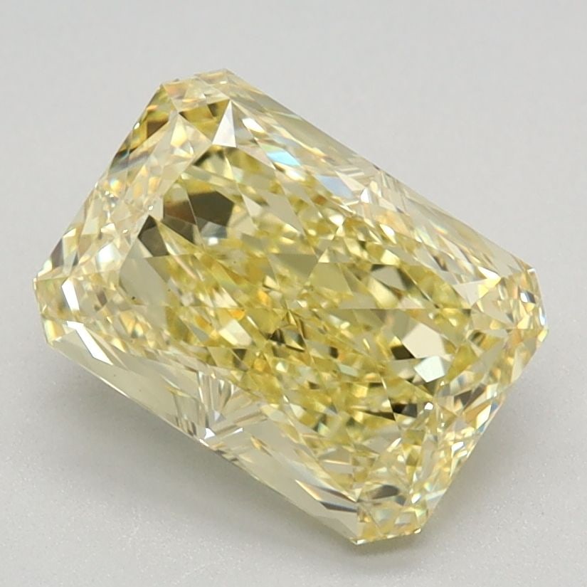 Loose Diamond - RADIANT 1.91ct Fancy Intense Yellow VS1: Loose Diamond - RADIANT 1.91ct Fancy Intense Yellow VS1 Source: This is a real non-mined Diamond that has been grown in a lab Shape: RADIANT Carats: 1.91 Color: Fancy Intense Yellow Certification: IGI