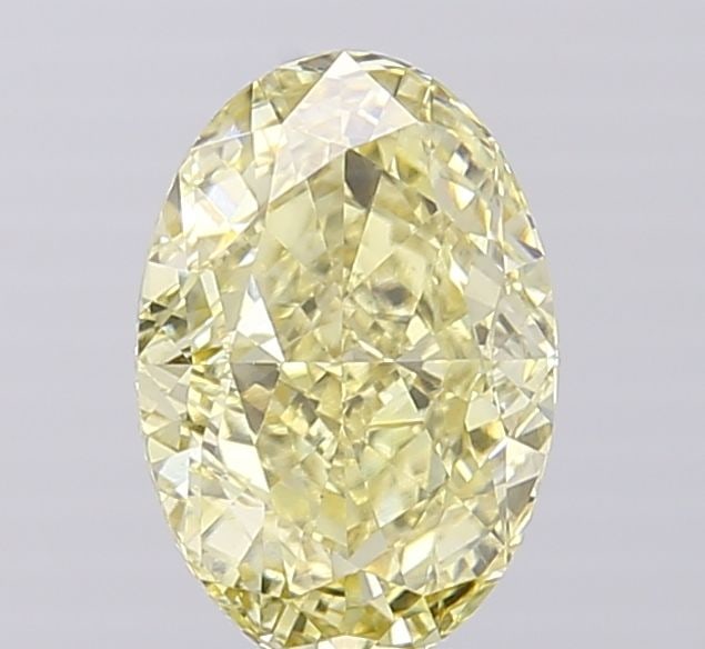 Loose Diamond - OVAL 2.1ct Fancy Intense Yellow VS1: Loose Diamond - OVAL 2.1ct Fancy Intense Yellow VS1 Source: This is a real non-mined Diamond that has been grown in a lab Shape: OVAL Carats: 2.1 Color: Fancy Intense Yellow Certification: IGI Video: