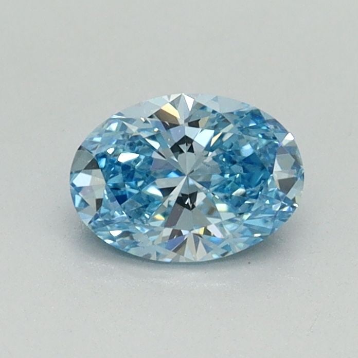 Loose Diamond - OVAL 0.5ct Fancy Vivid Blue VS2: Loose Diamond - OVAL 0.5ct Fancy Vivid Blue VS2 Source: This is a real non-mined Diamond that has been grown in a lab Shape: OVAL Carats: 0.5 Color: Fancy Vivid Blue Certification: IGI Video:
