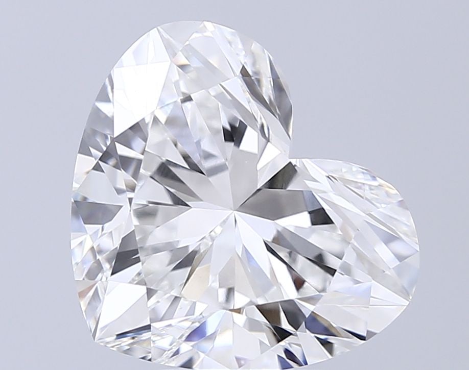Loose Diamond - HEART 6.09ct F VVS2: Loose Diamond - HEART 6.09ct F VVS2 Source: This is a real non-mined Diamond that has been grown in a lab Shape: HEART Carats: 6.09 Color: F Clarity: VVS2 Certification: IGI Video: