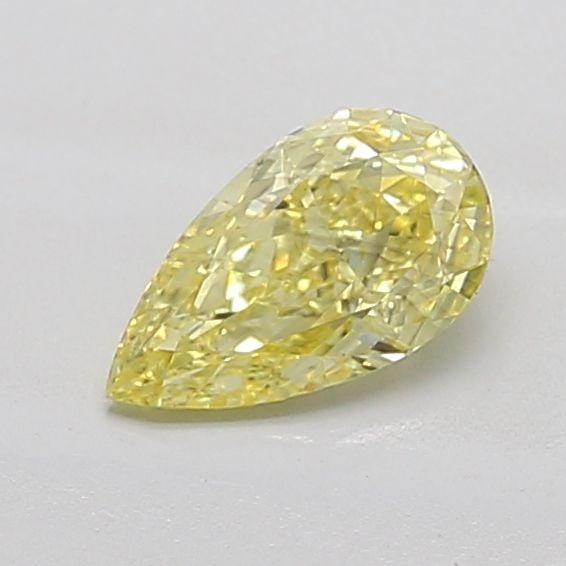 Loose Diamond - PEAR 1.08ct Fancy Intense Yellow VS2: Loose Diamond - PEAR 1.08ct Fancy Intense Yellow VS2 Source: This is a real non-mined Diamond that has been grown in a lab Shape: PEAR Carats: 1.08 Color: Fancy Intense Yellow Certification: IGI Video