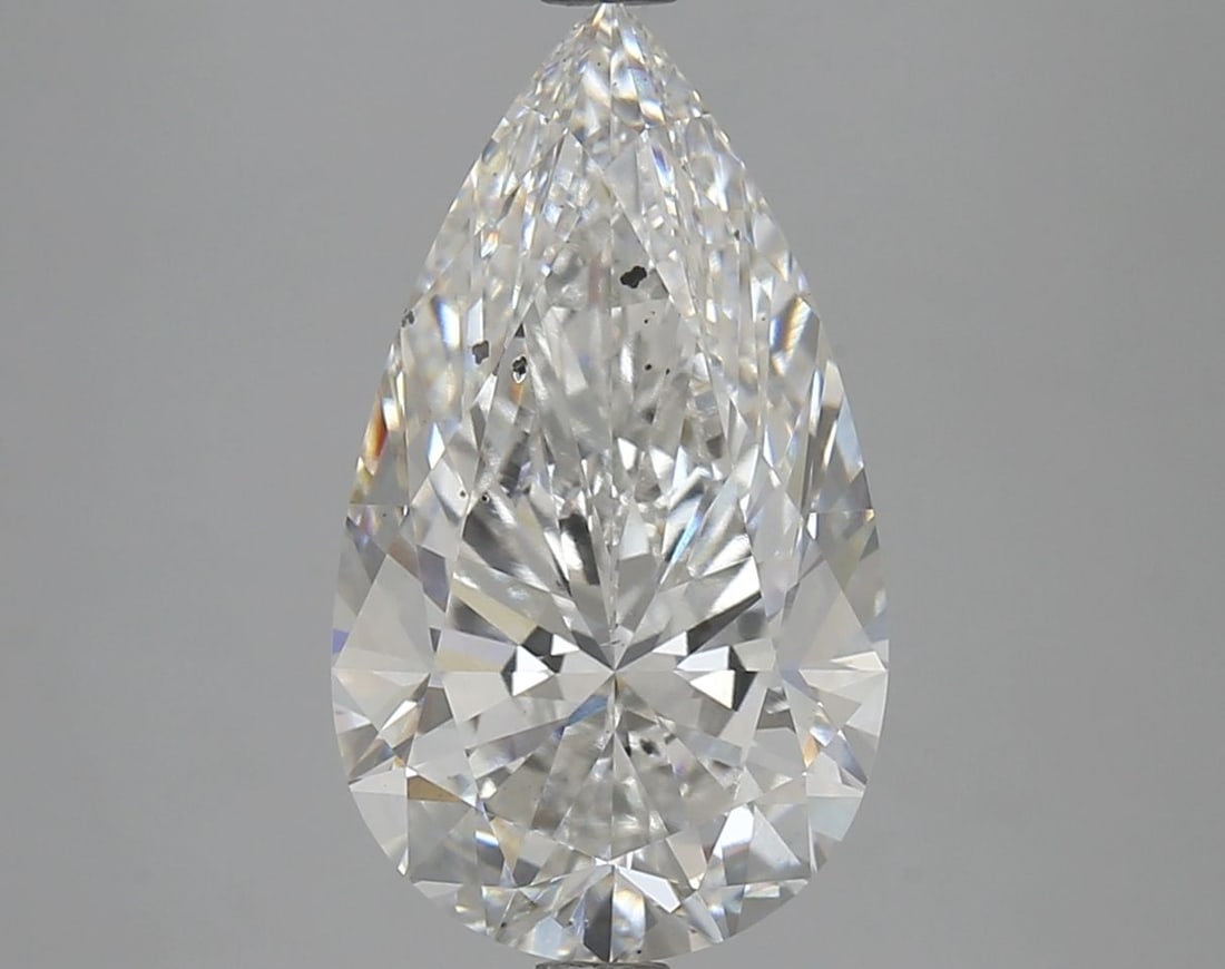 Loose Diamond - PEAR 5.04ct F SI1: Loose Diamond - PEAR 5.04ct F SI1 Source: This is a real non-mined Diamond that has been grown in a lab Shape: PEAR Carats: 5.04 Color: F Clarity: SI1 Certification: IGI Video: