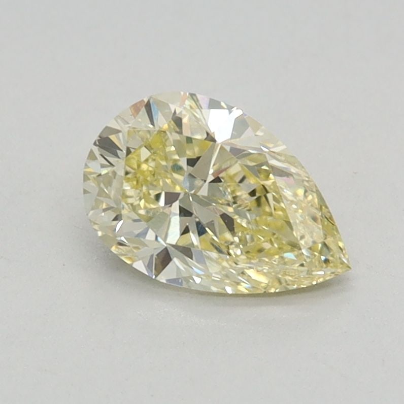 Loose Diamond - PEAR 0.54ct Fancy Yellow VVS2: Loose Diamond - PEAR 0.54ct Fancy Yellow VVS2 Source: This is a real non-mined Diamond that has been grown in a lab Shape: PEAR Carats: 0.54 Color: Fancy Yellow Certification: IGI Video: