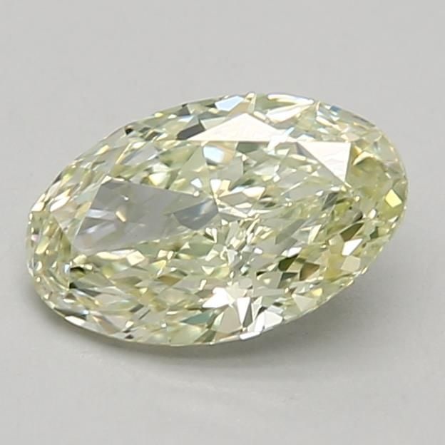 Loose Diamond - OVAL 0.82ct Fancy Light Greenish Yellow VS1: Loose Diamond - OVAL 0.82ct Fancy Light Greenish Yellow VS1 Source: This is a real non-mined Diamond that has been grown in a lab Shape: OVAL Carats: 0.82 Color: Fancy Light Greenish Yellow Certificat
