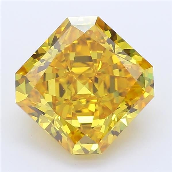 Loose Diamond - RADIANT 1.36ct Fancy Vivid Yellow VS1: Loose Diamond - RADIANT 1.36ct Fancy Vivid Yellow VS1 Source: This is a real non-mined Diamond that has been grown in a lab Shape: RADIANT Carats: 1.36 Color: Fancy Vivid Yellow Certification: GCAL Vi