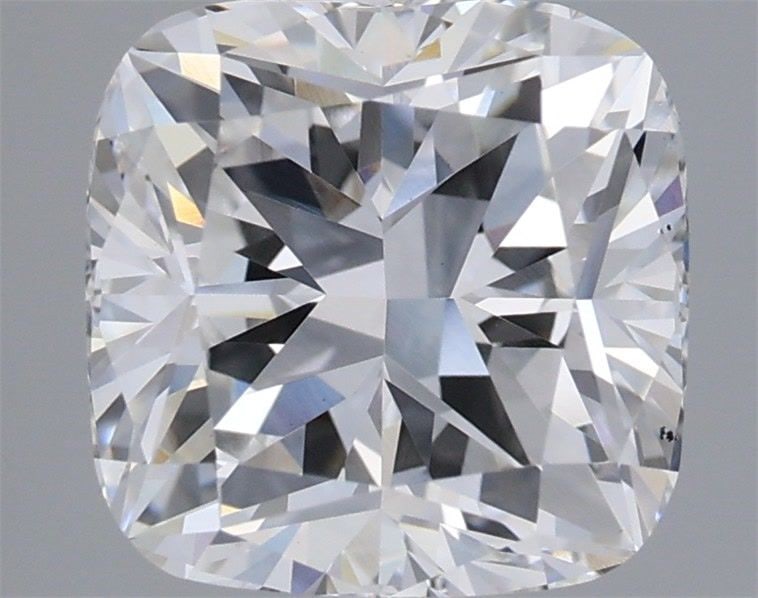 Loose Diamond - CUSHION MODIFIED 2.53ct E VS2: Loose Diamond - CUSHION MODIFIED 2.53ct E VS2 Source: This is a real non-mined Diamond that has been grown in a lab Shape: CUSHION MODIFIED Carats: 2.53 Color: E Clarity: VS2 Certification: IGI Video: