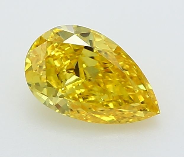 Loose Diamond - PEAR 0.47ct Fancy Vivid Yellow VS1: Loose Diamond - PEAR 0.47ct Fancy Vivid Yellow VS1 Source: This is a real non-mined Diamond that has been grown in a lab Shape: PEAR Carats: 0.47 Color: Fancy Vivid Yellow Certification: IGI Video: