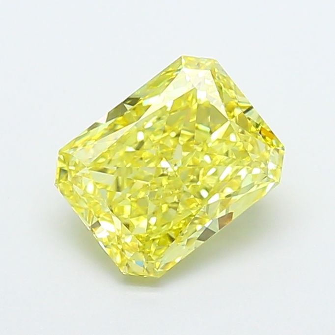 Loose Diamond - RADIANT 2.9ct Fancy Vivid Yellow VS2: Loose Diamond - RADIANT 2.9ct Fancy Vivid Yellow VS2 Source: This is a real non-mined Diamond that has been grown in a lab Shape: RADIANT Carats: 2.9 Color: Fancy Vivid Yellow Certification: IGI Video