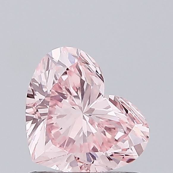 Loose Diamond - HEART 0.94ct Fancy Intense Pink VS1: Loose Diamond - HEART 0.94ct Fancy Intense Pink VS1 Source: This is a real non-mined Diamond that has been grown in a lab Shape: HEART Carats: 0.94 Color: Fancy Intense Pink Certification: IGI Video: