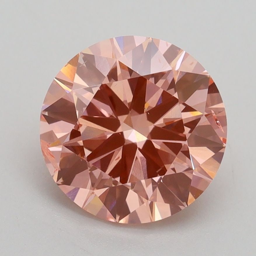 Loose Diamond - ROUND 2.31ct Fancy Intense Pink SI2: Loose Diamond - ROUND 2.31ct Fancy Intense Pink SI2 Source: This is a real non-mined Diamond that has been grown in a lab Shape: ROUND Carats: 2.31 Color: Fancy Intense Pink Certification: IGI Video: