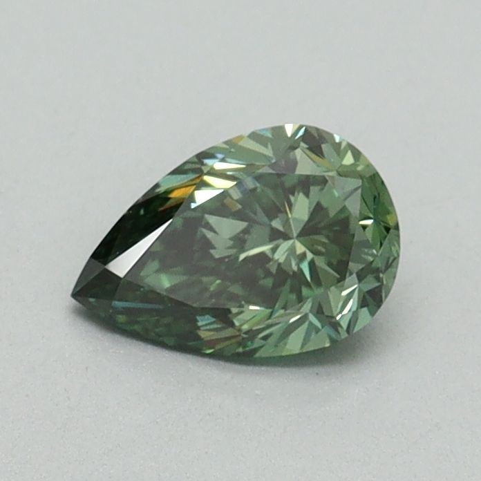 Loose Diamond - PEAR 0.51ct Fancy Vivid Green VS2: Loose Diamond - PEAR 0.51ct Fancy Vivid Green VS2 Source: This is a real non-mined Diamond that has been grown in a lab Shape: PEAR Carats: 0.51 Color: Fancy Vivid Green Certification: IGI Video: