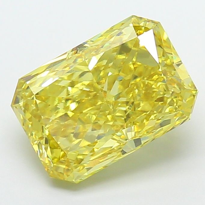 Loose Diamond - RADIANT 7.08ct Fancy Intense Yellow VVS2: Loose Diamond - RADIANT 7.08ct Fancy Intense Yellow VVS2 Source: This is a real non-mined Diamond that has been grown in a lab Shape: RADIANT Carats: 7.08 Color: Fancy Intense Yellow Certification: IG