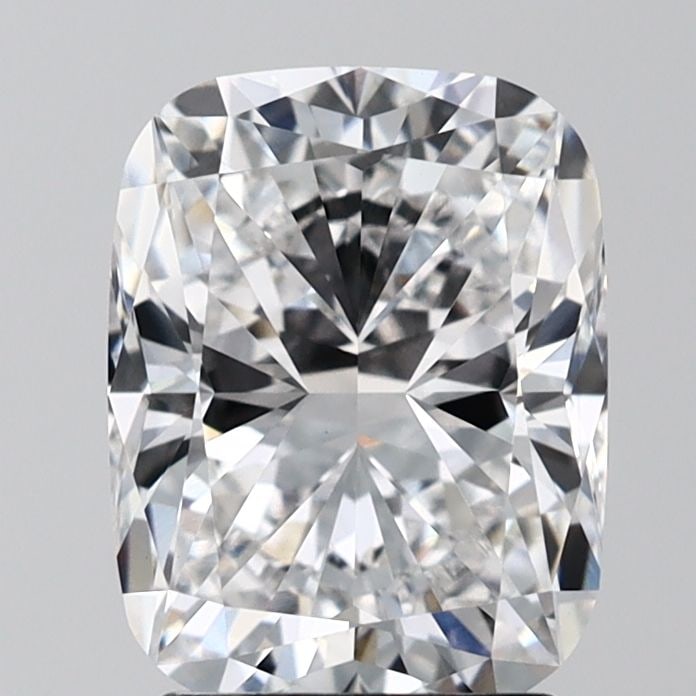 Loose Diamond - CUSHION MODIFIED 2.56ct D VVS2: Loose Diamond - CUSHION MODIFIED 2.56ct D VVS2 Source: This is a real non-mined Diamond that has been grown in a lab Shape: CUSHION MODIFIED Carats: 2.56 Color: D Clarity: VVS2 Certification: IGI Vide