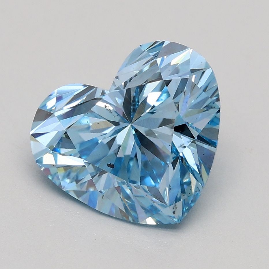 Loose Diamond - HEART 1.76ct Fancy Intense Blue SI1 (1 of 1)