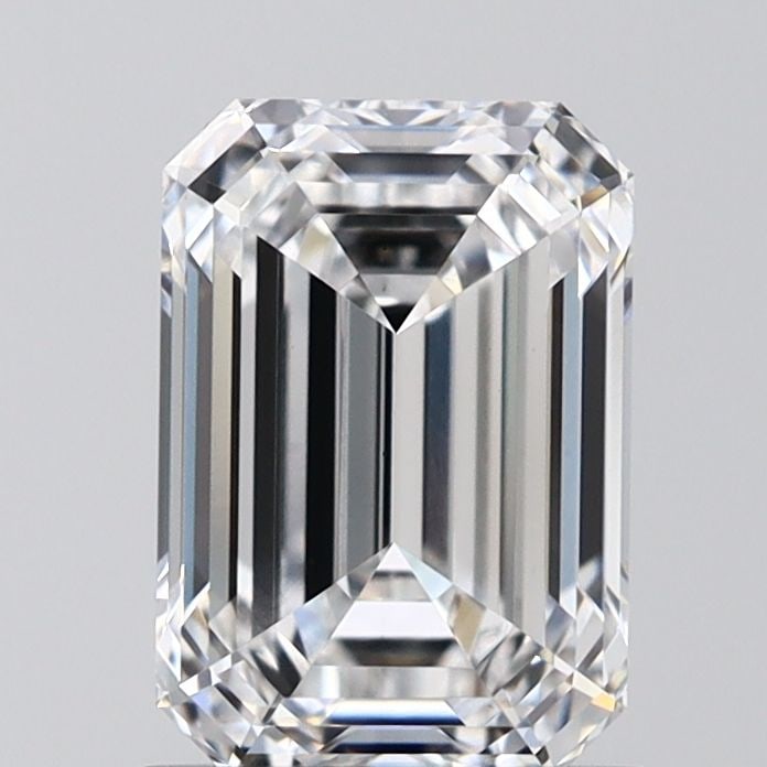Loose Diamond - EMERALD 1.51ct D VS1: Loose Diamond - EMERALD 1.51ct D VS1 Source: This is a real non-mined Diamond that has been grown in a lab Shape: EMERALD Carats: 1.51 Color: D Clarity: VS1 Certification: IGI Video: