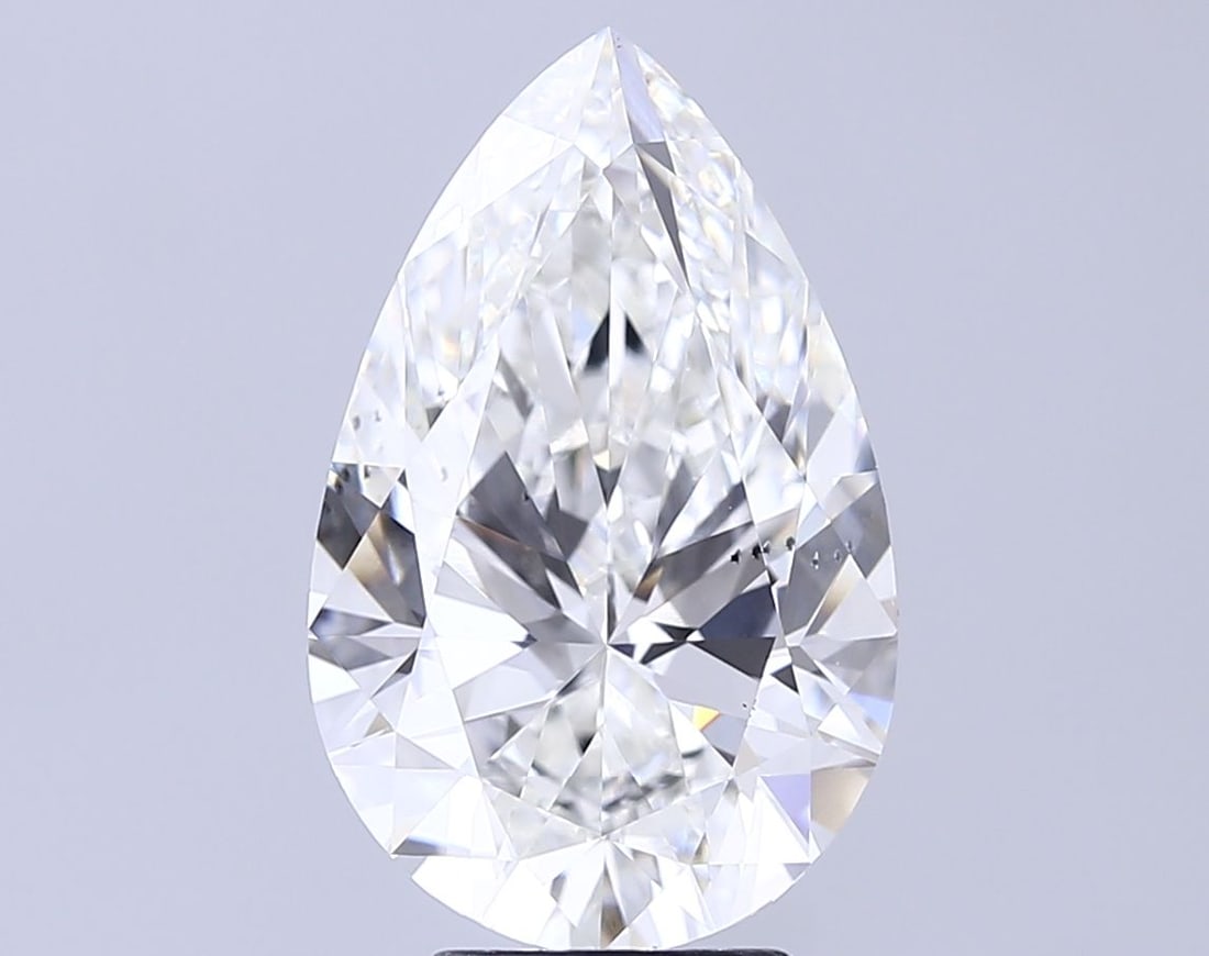 Loose Diamond - PEAR 6.01ct G VS2: Loose Diamond - PEAR 6.01ct G VS2 Source: This is a real non-mined Diamond that has been grown in a lab Shape: PEAR Carats: 6.01 Color: G Clarity: VS2 Certification: IGI Video:
