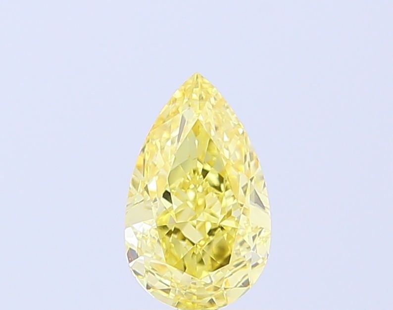Loose Diamond - PEAR 1.04ct Fancy Intense Yellow VVS2: Loose Diamond - PEAR 1.04ct Fancy Intense Yellow VVS2 Source: This is a real non-mined Diamond that has been grown in a lab Shape: PEAR Carats: 1.04 Color: Fancy Intense Yellow Certification: IGI Vide