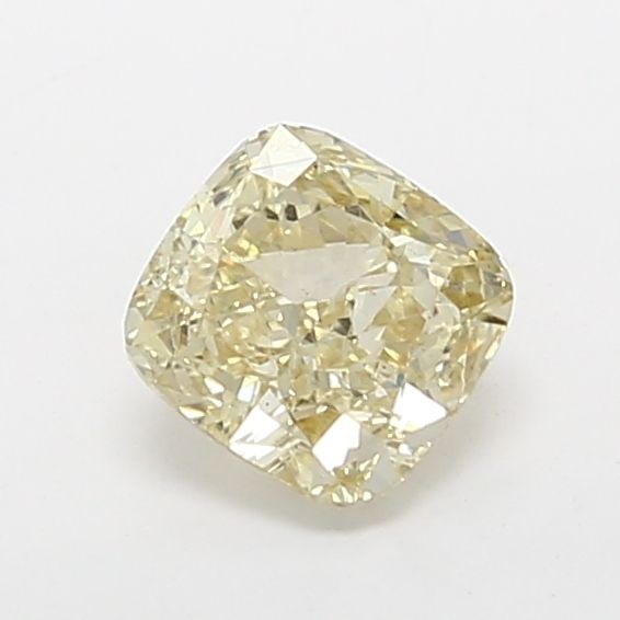 Loose Diamond - CUSHION MODIFIED 0.91ct Fancy Light Yellow VS1: Loose Diamond - CUSHION MODIFIED 0.91ct Fancy Light Yellow VS1 Source: This is a real non-mined Diamond that has been grown in a lab Shape: CUSHION MODIFIED Carats: 0.91 Color: Fancy Light Yellow Cert