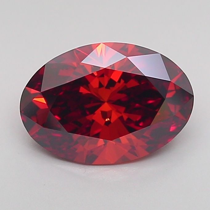 Loose Diamond - OVAL 1.56ct Fancy Deep Orange VVS2: Loose Diamond - OVAL 1.56ct Fancy Deep Orange VVS2 Source: This is a real non-mined Diamond that has been grown in a lab Shape: OVAL Carats: 1.56 Color: Fancy Deep Orange Certification: IGI Video: