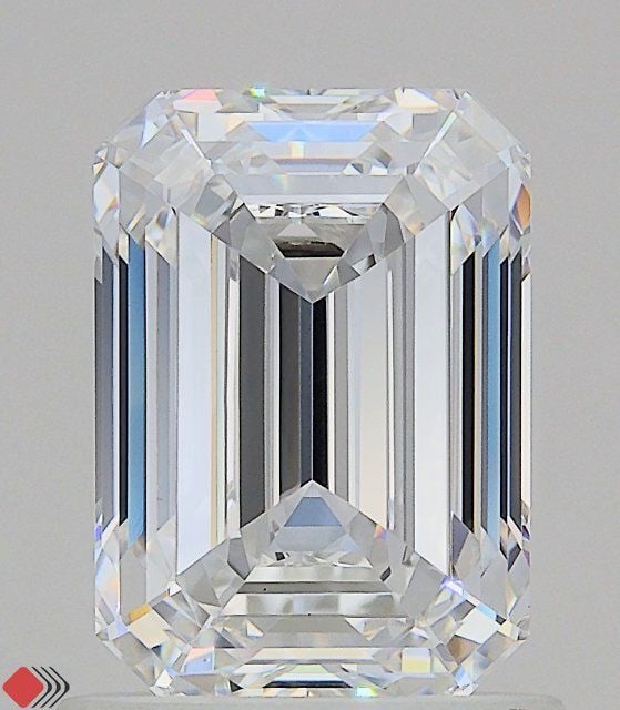 Loose Diamond - EMERALD 1.56ct D VVS1: Loose Diamond - EMERALD 1.56ct D VVS1 Source: This is a real non-mined Diamond that has been grown in a lab Shape: EMERALD Carats: 1.56 Color: D Clarity: VVS1 Certification: IGI Video: