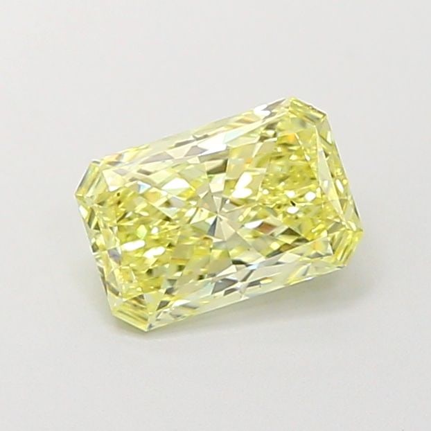 Loose Diamond - RADIANT 1.1ct Fancy Yellow VS2: Loose Diamond - RADIANT 1.1ct Fancy Yellow VS2 Source: This is a real non-mined Diamond that has been grown in a lab Shape: RADIANT Carats: 1.1 Color: Fancy Yellow Certification: IGI Video: