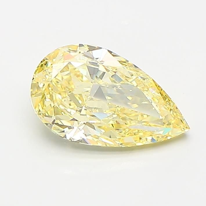 Loose Diamond - PEAR 1.07ct Fancy Intense Yellow VS1: Loose Diamond - PEAR 1.07ct Fancy Intense Yellow VS1 Source: This is a real non-mined Diamond that has been grown in a lab Shape: PEAR Carats: 1.07 Color: Fancy Intense Yellow Certification: IGI Video