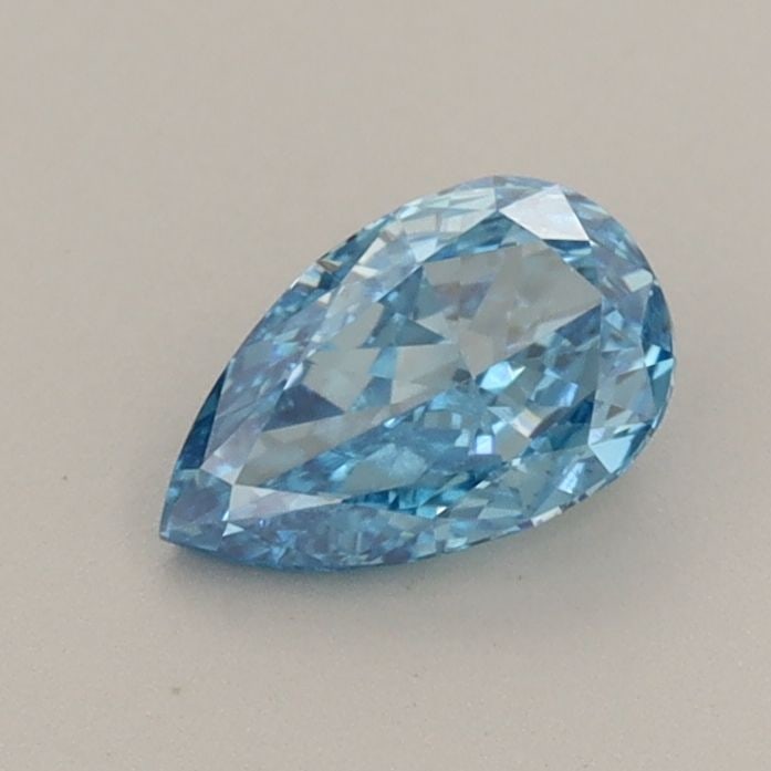 Loose Diamond - PEAR 0.55ct Fancy Vivid Blue VS1: Loose Diamond - PEAR 0.55ct Fancy Vivid Blue VS1 Source: This is a real non-mined Diamond that has been grown in a lab Shape: PEAR Carats: 0.55 Color: Fancy Vivid Blue Certification: IGI Video: