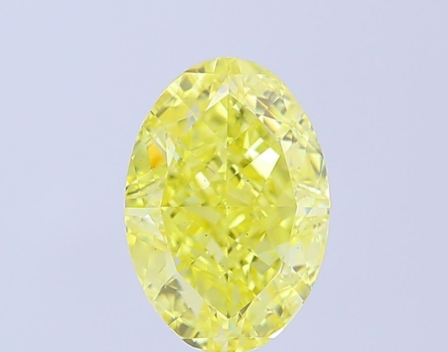 Loose Diamond - OVAL 3.05ct Fancy Intense Yellow VS2: Loose Diamond - OVAL 3.05ct Fancy Intense Yellow VS2 Source: This is a real non-mined Diamond that has been grown in a lab Shape: OVAL Carats: 3.05 Color: Fancy Intense Yellow Certification: IGI Video