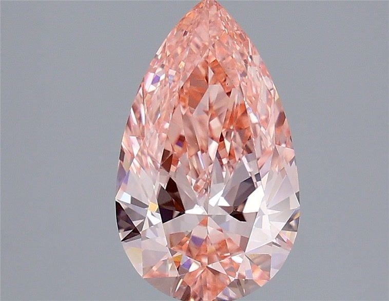 Loose Diamond - PEAR 2.0ct Fancy Vivid Pink VS1: Loose Diamond - PEAR 2.0ct Fancy Vivid Pink VS1 Source: This is a real non-mined Diamond that has been grown in a lab Shape: PEAR Carats: 2.0 Color: Fancy Vivid Pink Certification: IGI Video: