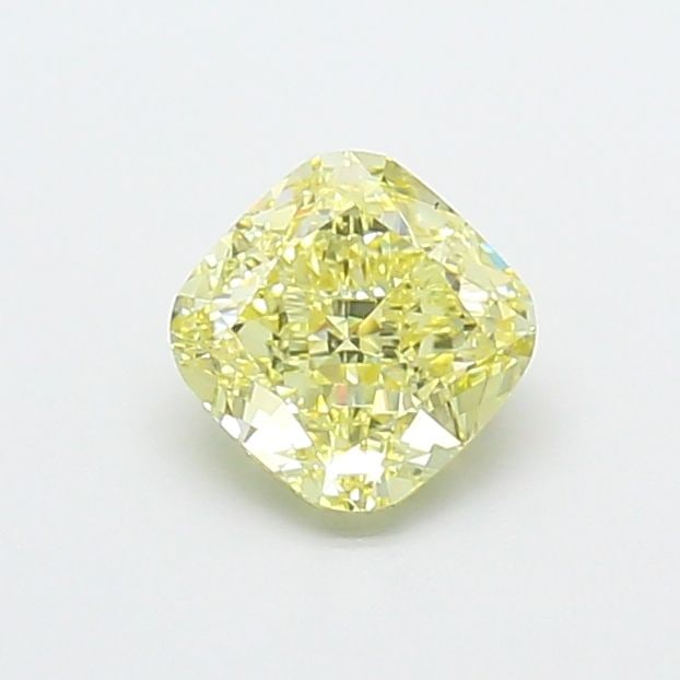 Loose Diamond - CUSHION MODIFIED 1.11ct Fancy Yellow VS2: Loose Diamond - CUSHION MODIFIED 1.11ct Fancy Yellow VS2 Source: This is a real non-mined Diamond that has been grown in a lab Shape: CUSHION MODIFIED Carats: 1.11 Color: Fancy Yellow Certification: I