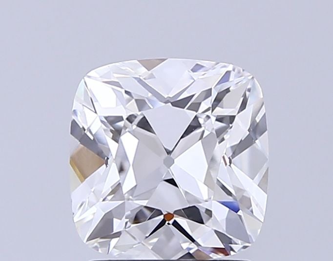 Loose Diamond - CUSHION MODIFIED 2.01ct D VVS2: Loose Diamond - CUSHION MODIFIED 2.01ct D VVS2 Source: This is a real non-mined Diamond that has been grown in a lab Shape: CUSHION MODIFIED Carats: 2.01 Color: D Clarity: VVS2 Certification: IGI Vide