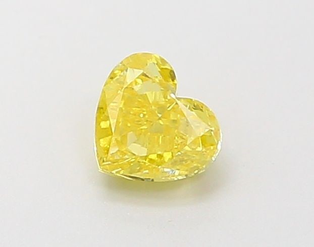 Loose Diamond - HEART 0.43ct Fancy Intense Yellow VS2: Loose Diamond - HEART 0.43ct Fancy Intense Yellow VS2 Source: This is a real non-mined Diamond that has been grown in a lab Shape: HEART Carats: 0.43 Color: Fancy Intense Yellow Certification: IGI Vid