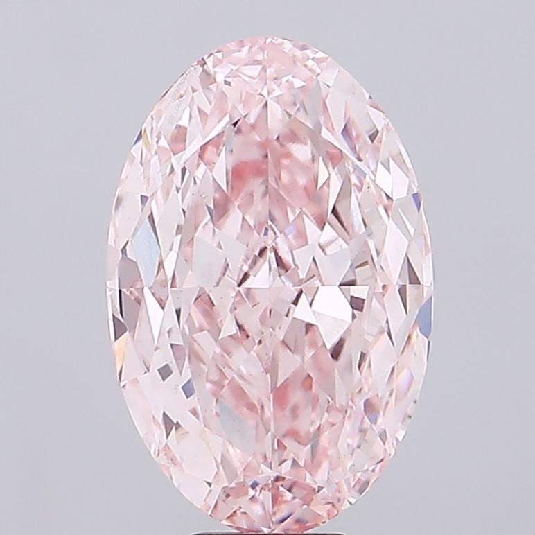 Loose Diamond - OVAL 11.99ct Fancy Intense Pink VS1: Loose Diamond - OVAL 11.99ct Fancy Intense Pink VS1 Source: This is a real non-mined Diamond that has been grown in a lab Shape: OVAL Carats: 11.99 Color: Fancy Intense Pink Certification: IGI Video: