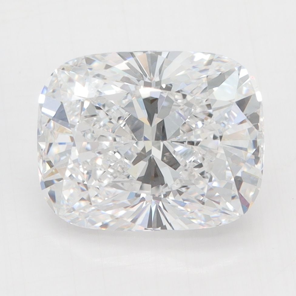 Loose Diamond - CUSHION MODIFIED 3.55ct D IF: Loose Diamond - CUSHION MODIFIED 3.55ct D IF Source: This is a real non-mined Diamond that has been grown in a lab Shape: CUSHION MODIFIED Carats: 3.55 Color: D Clarity: IF Certification: IGI Video: