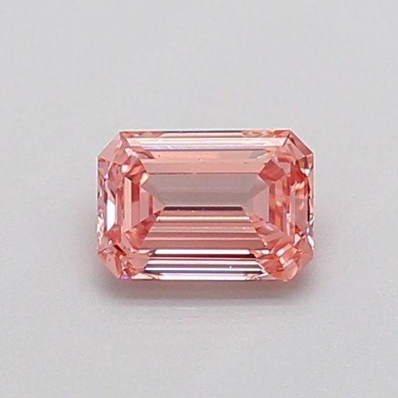 Loose Diamond - EMERALD 0.37ct Fancy Intense Brownish Pink VS1: Loose Diamond - EMERALD 0.37ct Fancy Intense Brownish Pink VS1 Source: This is a real non-mined Diamond that has been grown in a lab Shape: EMERALD Carats: 0.37 Color: Fancy Intense Brownish Pink Cert