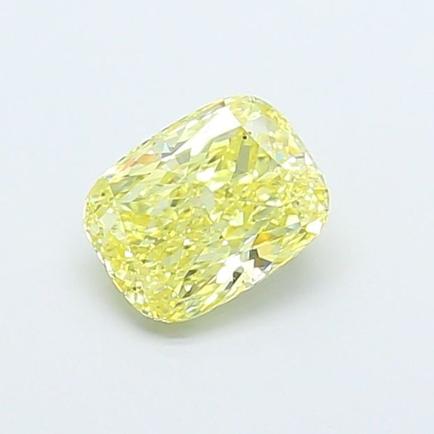 Loose Diamond - CUSHION MODIFIED 1.18ct Fancy Yellow VS2: Loose Diamond - CUSHION MODIFIED 1.18ct Fancy Yellow VS2 Source: This is a real non-mined Diamond that has been grown in a lab Shape: CUSHION MODIFIED Carats: 1.18 Color: Fancy Yellow Certification: I
