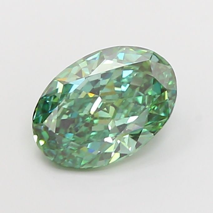 Loose Diamond - OVAL 1.5ct Fancy Vivid Green VS2: Loose Diamond - OVAL 1.5ct Fancy Vivid Green VS2 Source: This is a real non-mined Diamond that has been grown in a lab Shape: OVAL Carats: 1.5 Color: Fancy Vivid Green Certification: IGI Video: