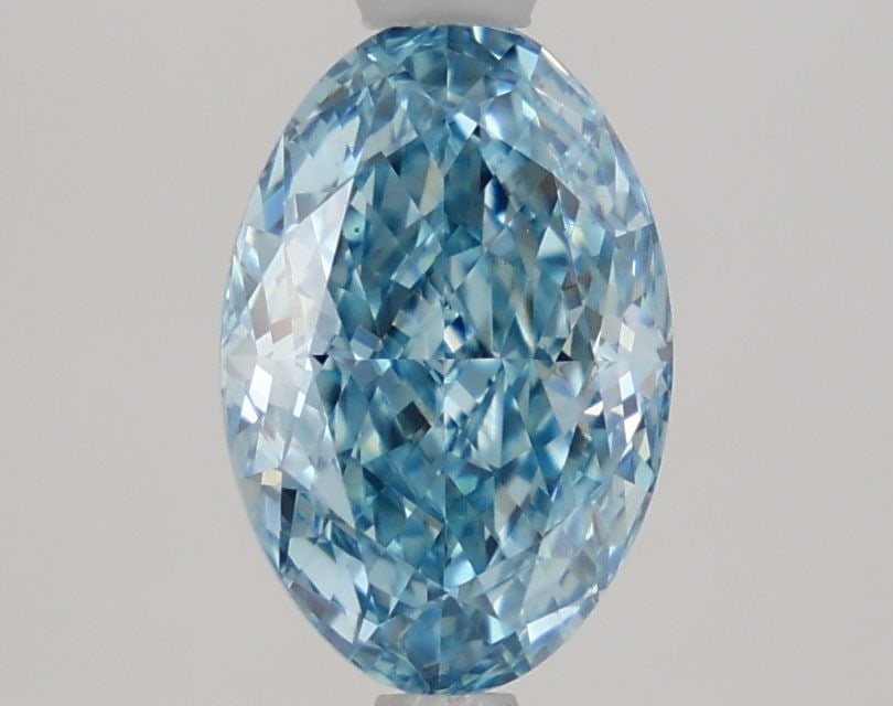 Loose Diamond - OVAL 1.81ct Fancy Vivid Blue VS1: Loose Diamond - OVAL 1.81ct Fancy Vivid Blue VS1 Source: This is a real non-mined Diamond that has been grown in a lab Shape: OVAL Carats: 1.81 Color: Fancy Vivid Blue Certification: IGI Video: