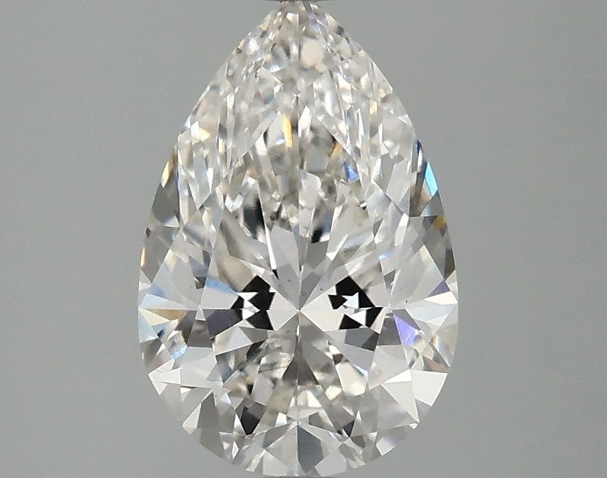 Loose Diamond - PEAR 2.0ct F VS2: Loose Diamond - PEAR 2.0ct F VS2 Source: This is a real non-mined Diamond that has been grown in a lab Shape: PEAR Carats: 2.0 Color: F Clarity: VS2 Certification: IGI The Diamond Depot Guarantee: All