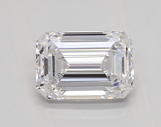 Loose Diamond - EMERALD 0.76ct D VS1: Loose Diamond - EMERALD 0.76ct D VS1 Source: This is a real non-mined Diamond that has been grown in a lab Shape: EMERALD Carats: 0.76 Color: D Clarity: VS1 Certification: IGI Video: