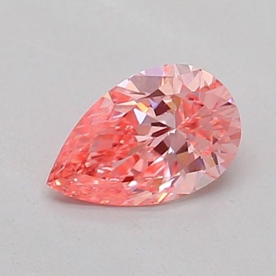 Loose Diamond - PEAR 0.26ct Fancy Vivid Pink VS2: Loose Diamond - PEAR 0.26ct Fancy Vivid Pink VS2 Source: This is a real non-mined Diamond that has been grown in a lab Shape: PEAR Carats: 0.26 Color: Fancy Vivid Pink Certification: IGI The Diamond D