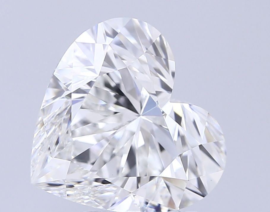 Loose Diamond - HEART 4.03ct E VVS2: Loose Diamond - HEART 4.03ct E VVS2 Source: This is a real non-mined Diamond that has been grown in a lab Shape: HEART Carats: 4.03 Color: E Clarity: VVS2 Certification: IGI Video: