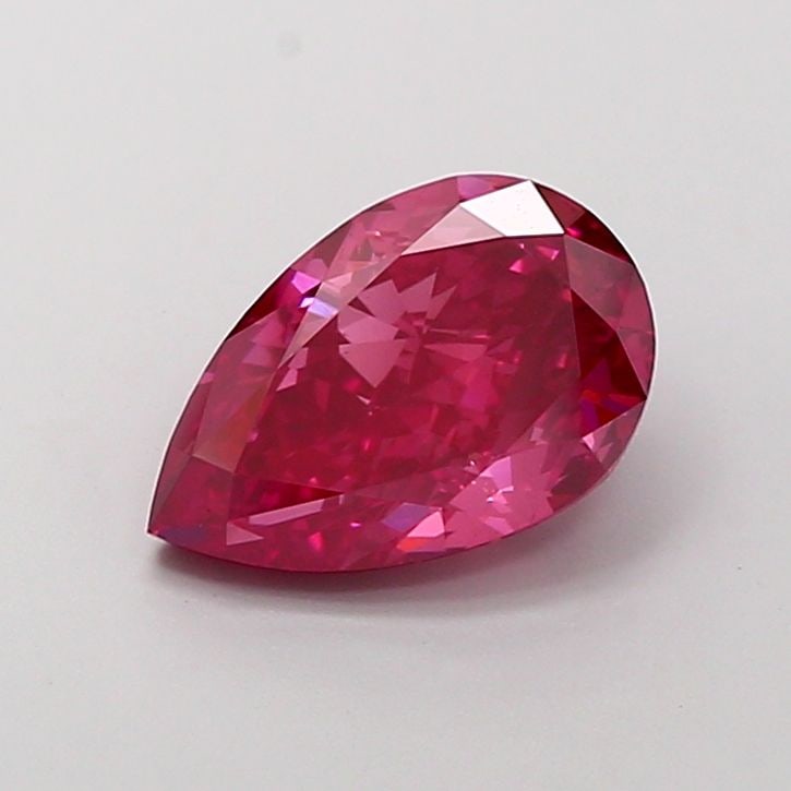 Loose Diamond - PEAR 3.09ct Fancy Vivid Pink VS1: Loose Diamond - PEAR 3.09ct Fancy Vivid Pink VS1 Source: This is a real non-mined Diamond that has been grown in a lab Shape: PEAR Carats: 3.09 Color: Fancy Vivid Pink Certification: IGI Video: