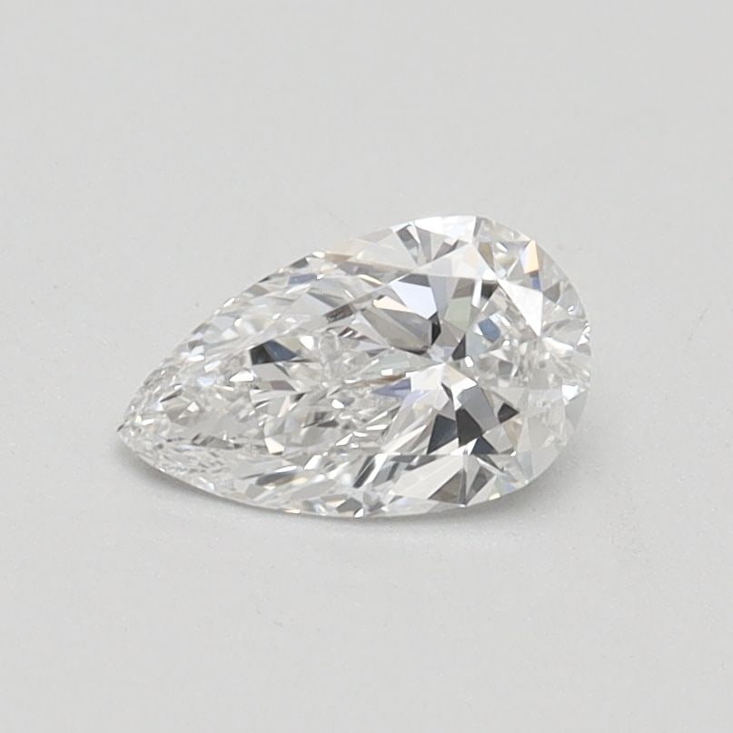 Loose Diamond - PEAR 0.5ct E VVS2: Loose Diamond - PEAR 0.5ct E VVS2 Source: This is a real non-mined Diamond that has been grown in a lab Shape: PEAR Carats: 0.5 Color: E Clarity: VVS2 Certification: IGI Video: