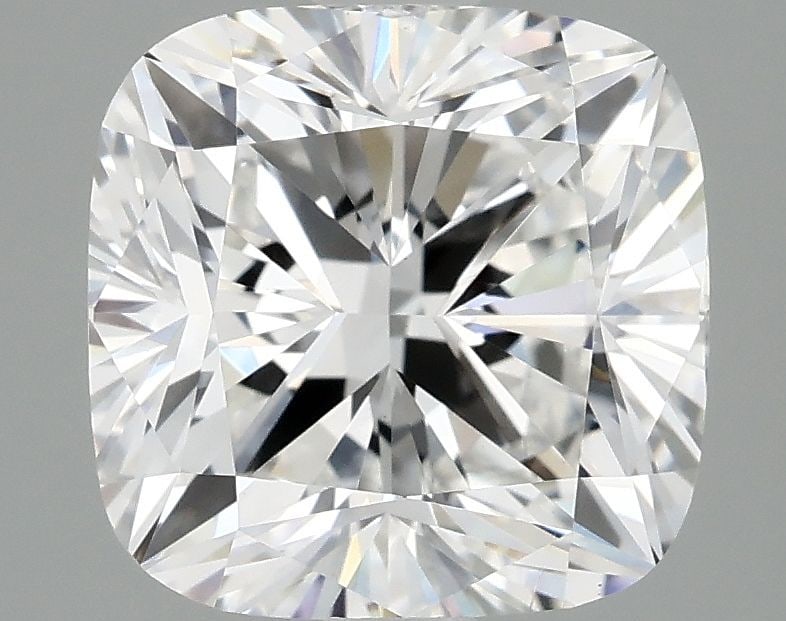 Loose Diamond - CUSHION MODIFIED 2.5ct E VS2: Loose Diamond - CUSHION MODIFIED 2.5ct E VS2 Source: This is a real non-mined Diamond that has been grown in a lab Shape: CUSHION MODIFIED Carats: 2.5 Color: E Clarity: VS2 Certification: IGI Video: